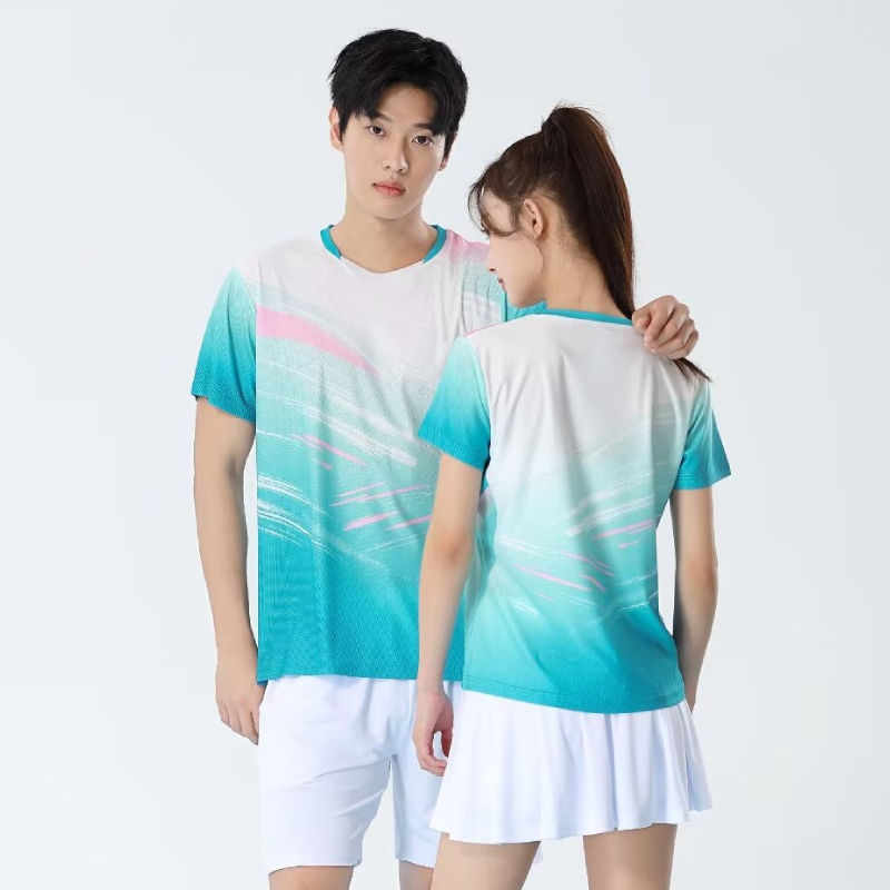 Table Tennis Shirt - Unisex Table Tennis T-shirt Professional Breathable