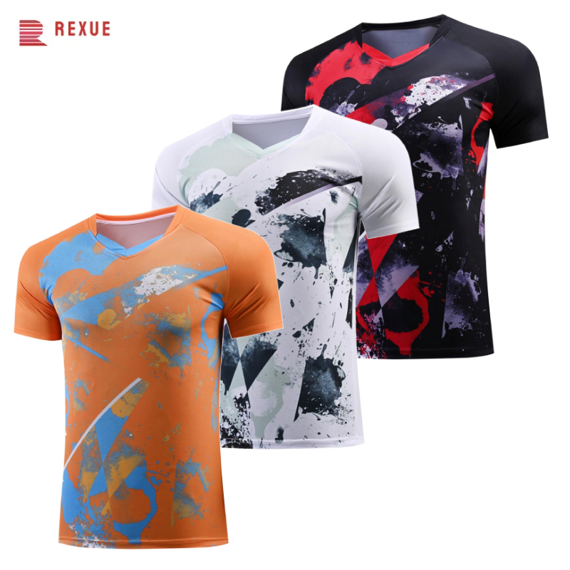 Table Tennis V Neck Shirt Men  - đánh giá và giá Table Tennis Shirt