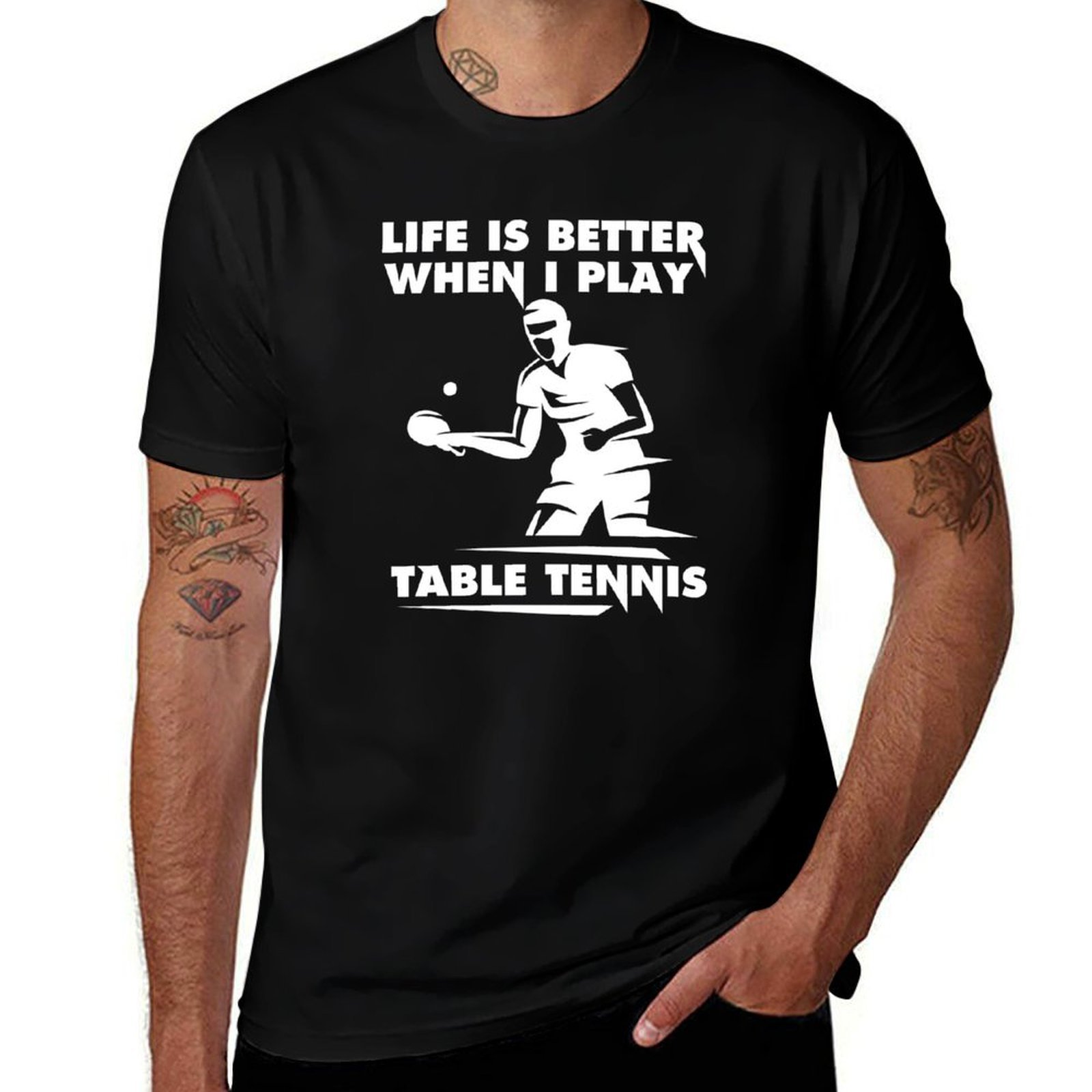 Life is better when i play tab - đánh giá và giá Table Tennis Basic