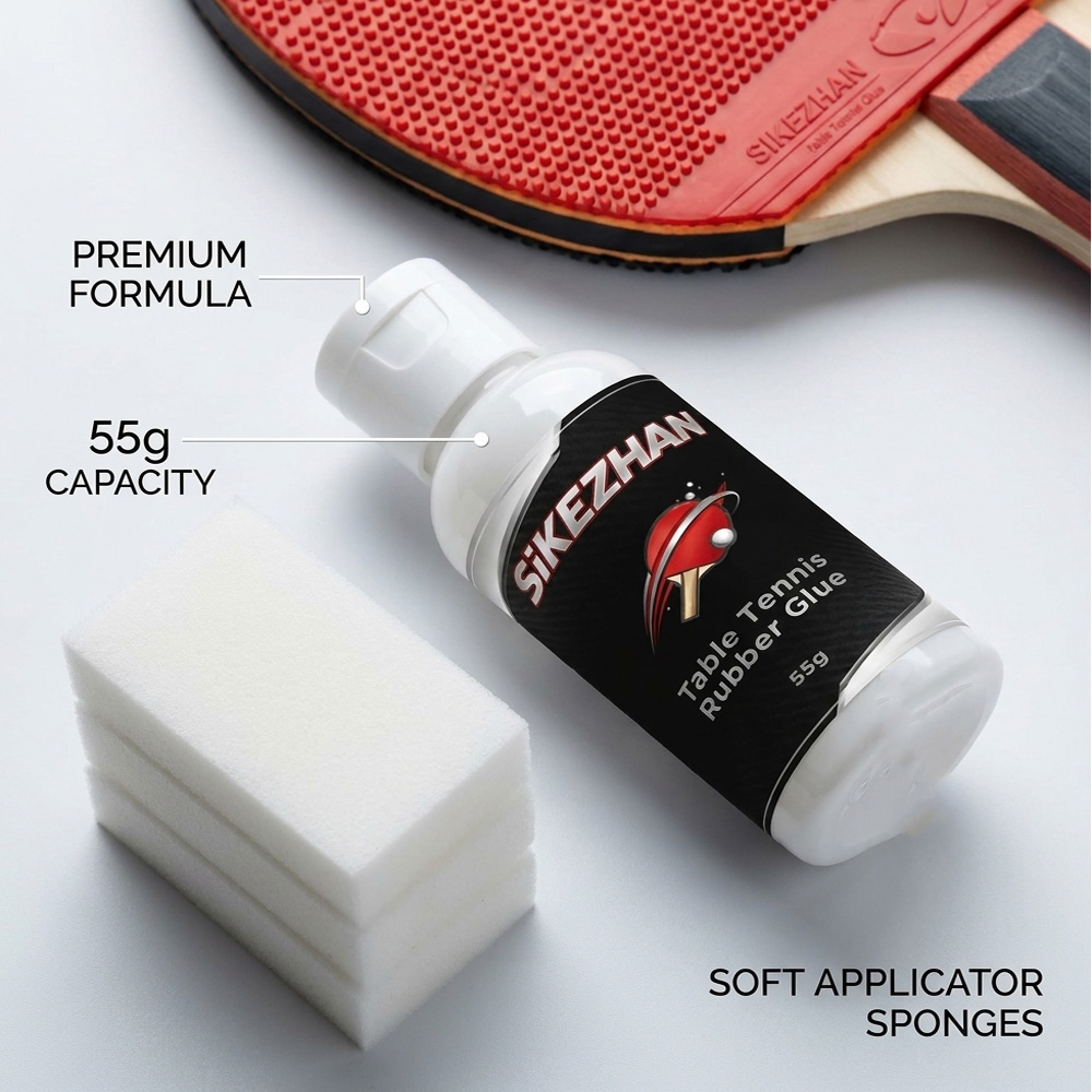 55G Table Tennis Rubber Glue P - đánh giá và giá Table Tennis Grip