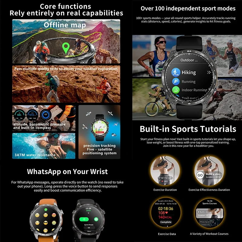 2026 New Men Smart Watch with  - đánh giá và giá Table Tennis World