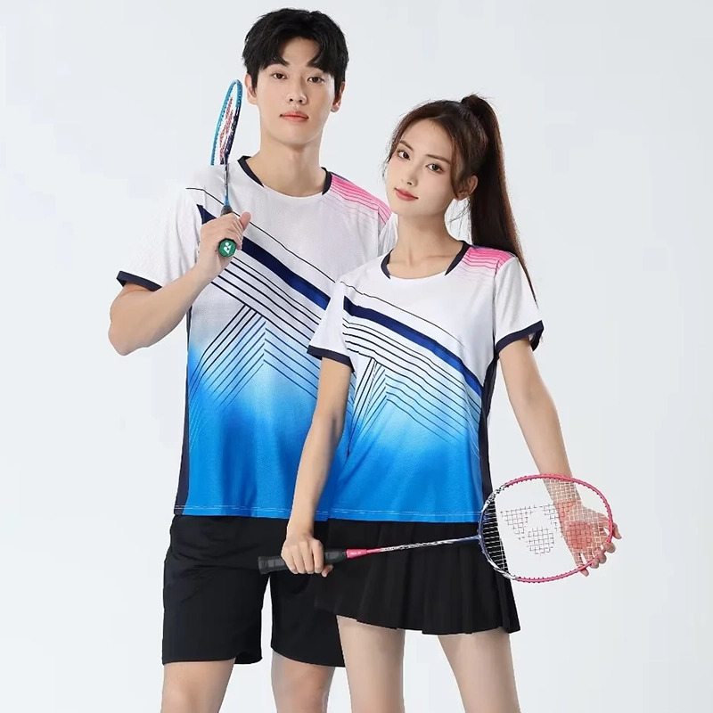 Men Badminton T-shirts Quick D - đánh giá và giá Table Tennis Shirt
