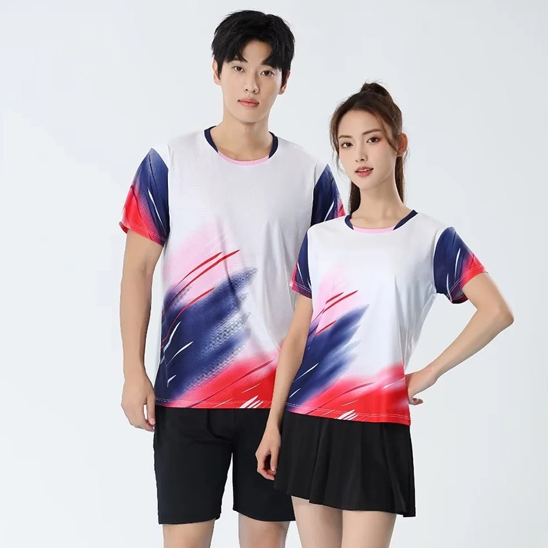 Men Badminton T-shirts Quick D - đánh giá và giá Table Tennis Shirt