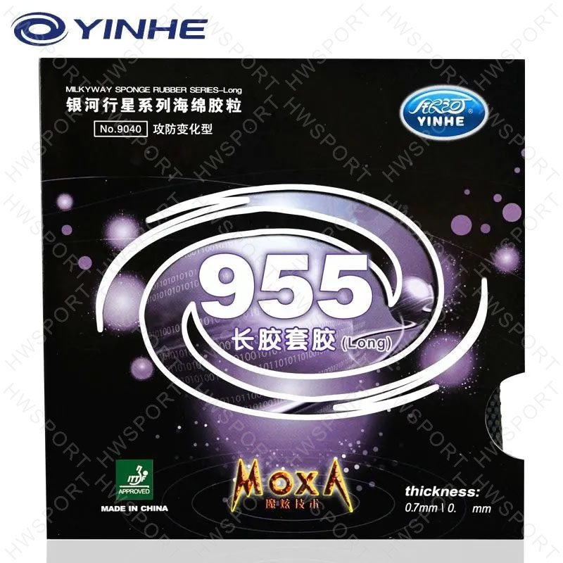 YINHE 955 Table Tennis Rubber  - đánh giá và giá Donic Table Tennis Ball