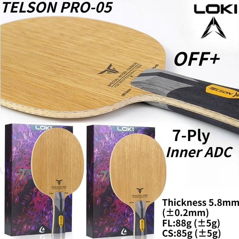 LOKI TELSON PRO-05 Inner ADC T - đánh giá và giá Stiga Carbon Blade