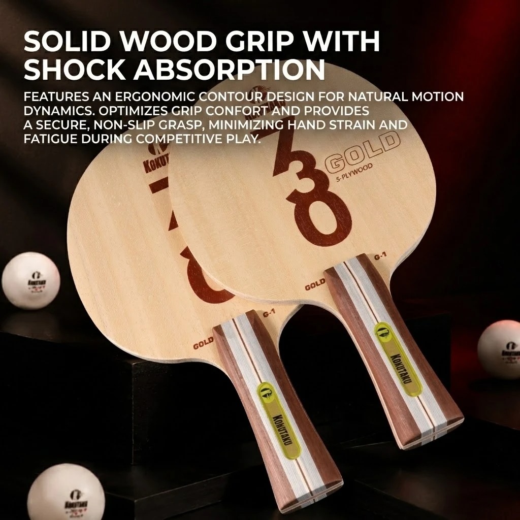 Kokutaku Table Tennis Blade FL - đánh giá và giá Stiga Carbon Blade