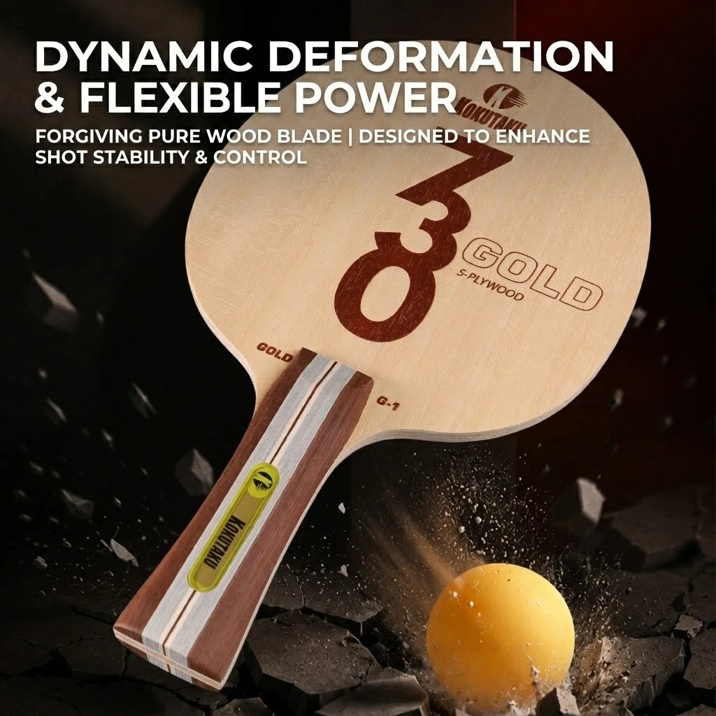 Kokutaku Table Tennis Blade FL - đánh giá và giá Stiga Carbon Blade