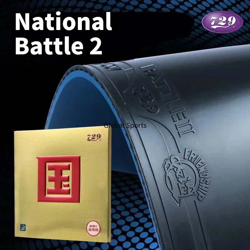Original 729 BATTLE 2 NATIONAL - đánh giá và giá Table Tennis Grip