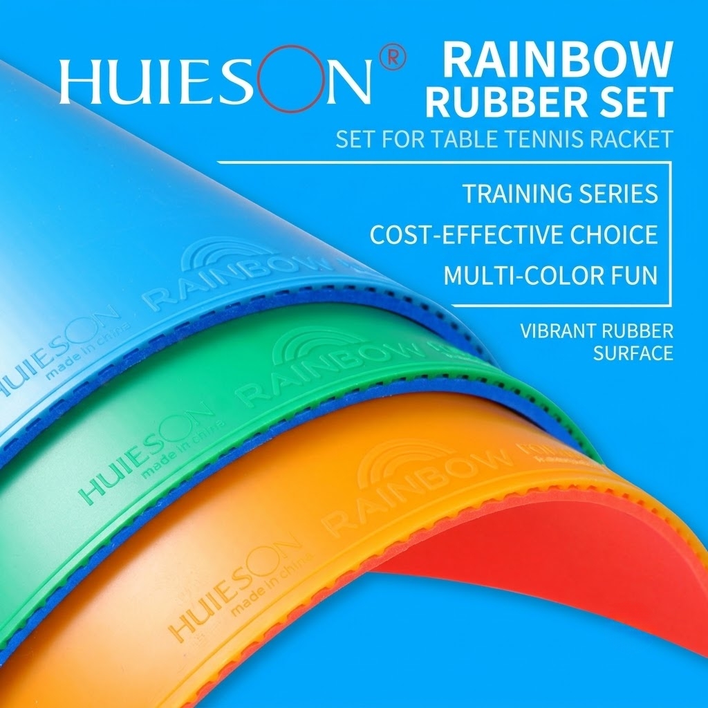 Colorful Table Tennis Rubber R - đánh giá và giá Table Tennis Basic
