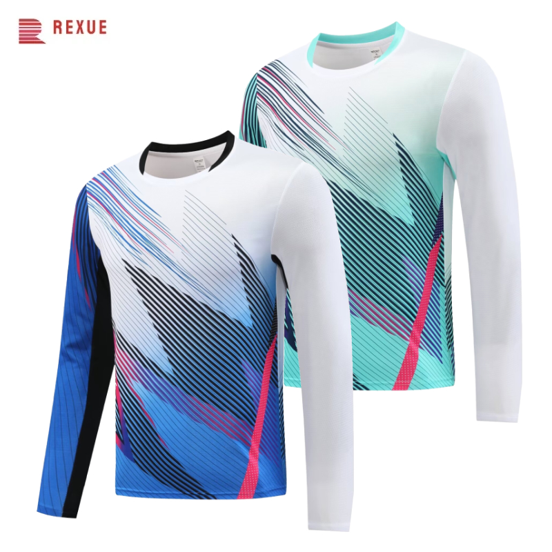 Long Sleeve Badminton Shirt Un - đánh giá và giá Table Tennis Shirt
