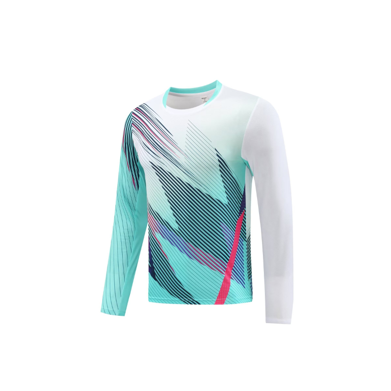 Long Sleeve Badminton Shirt Un - đánh giá và giá Table Tennis Shirt