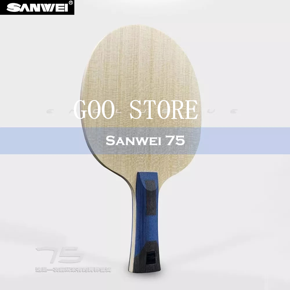 SANWEI 75 ALC Table Tennis Bla - đánh giá và giá Stiga Carbon Blade