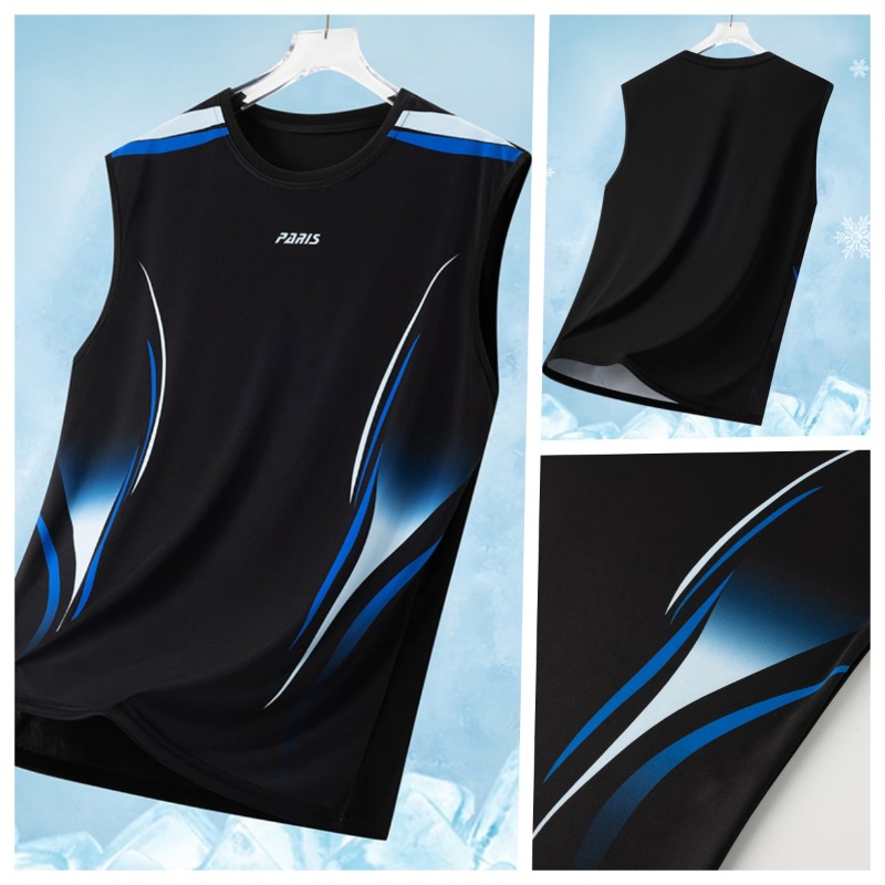 Men Fashionable Ice Silk Loose - đánh giá và giá Table Tennis Shirt