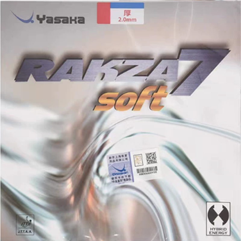 Ban đầu Yasaka RAKZA 7 mềm (B- - đánh giá và giá Table Tennis Grip